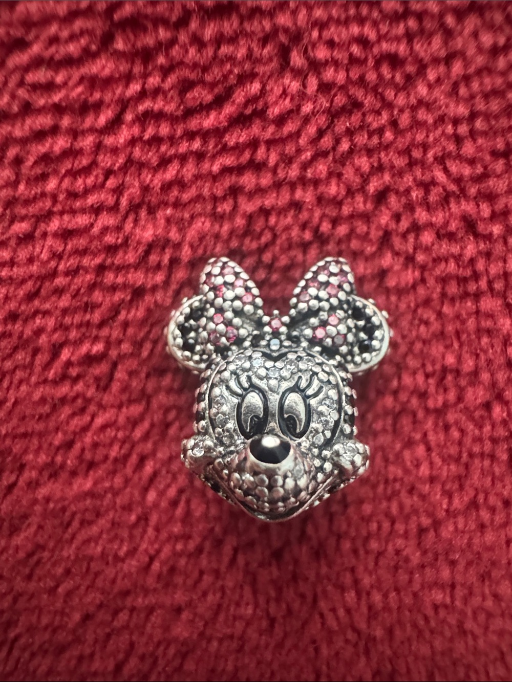 Pandora Minnie Mouse Pave CZ Charm